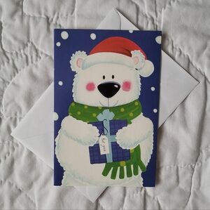 2/$15 🌼 14x Polar Bear Happy Holidays Christmas Greeting Cards